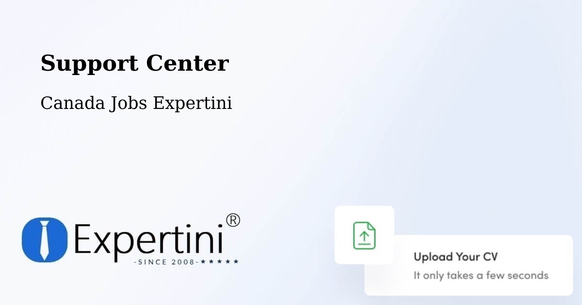 Support Center - Canada Jobs Expertini
